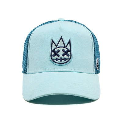 Cult Clean Logo Powder Blue Trucker Hat