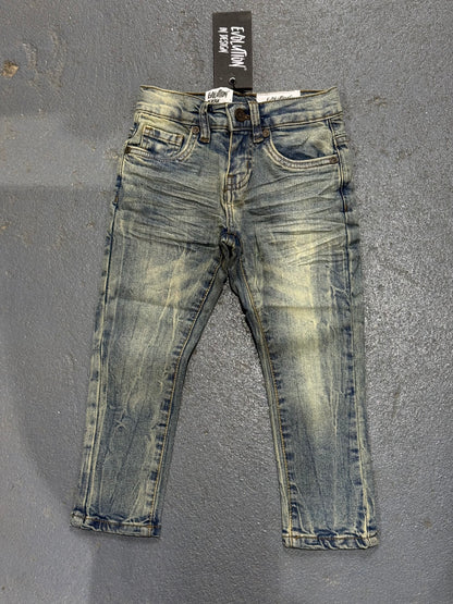 Evolution In Design Toddler Vintage Jeans.