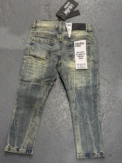 Evolution In Design Toddler Vintage Jeans.