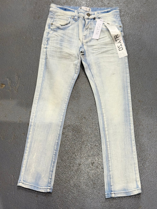 DZTAR Big Kids Ice Blue Jeans