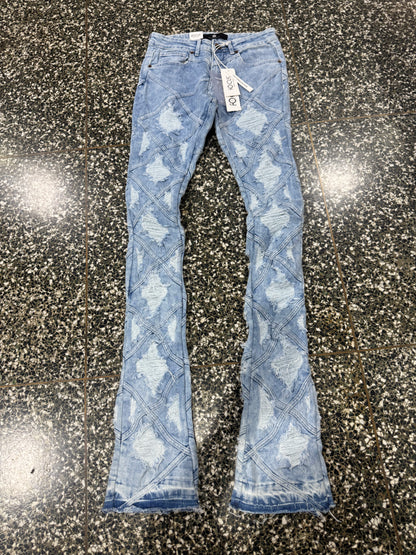 Focus Cross Stitch Pattern Jeans 