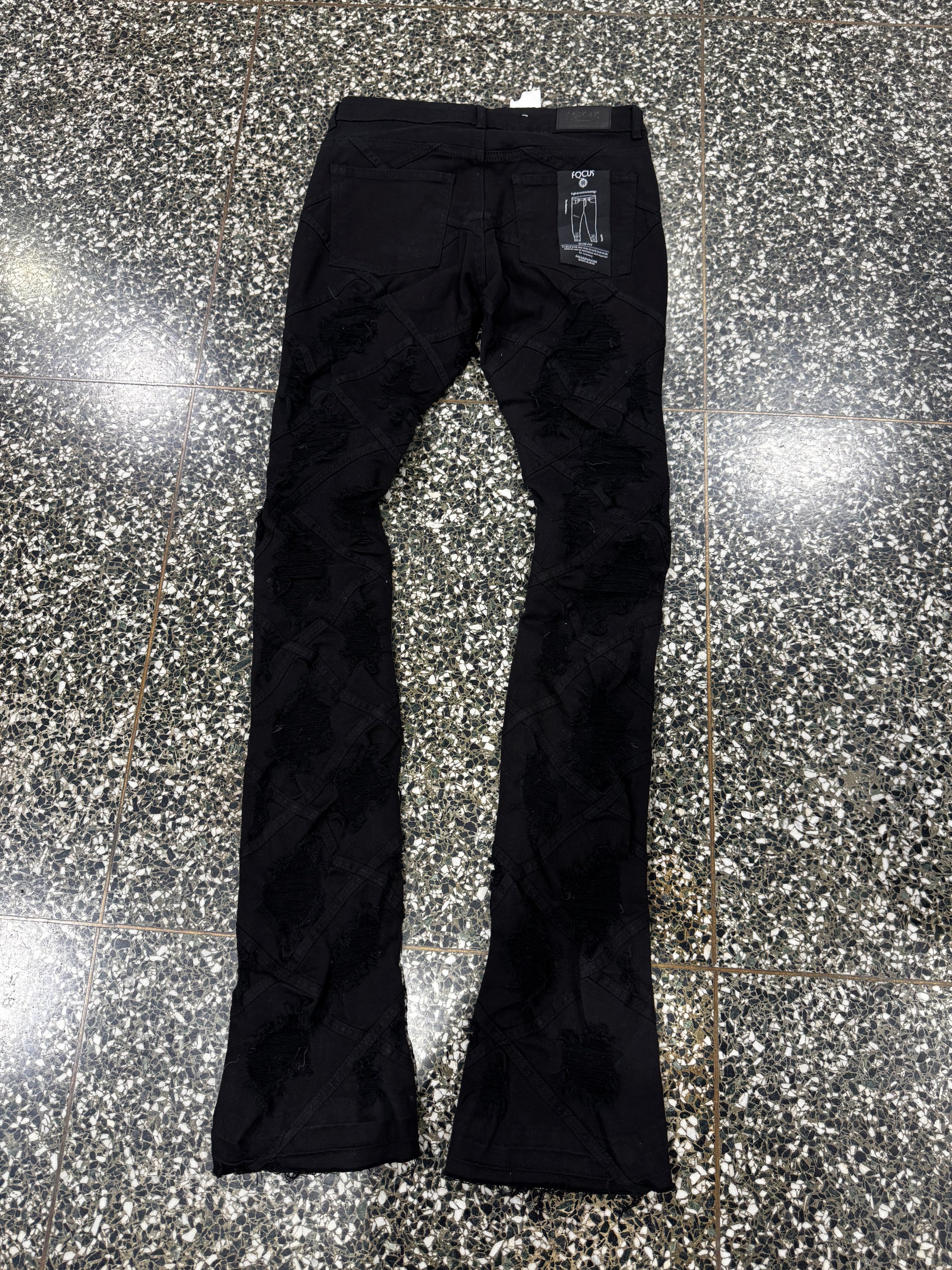 Focus Cross Stitch Pattern Jeans 