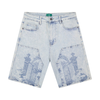Duaa Kingdom Denim Shorts - 50% OFF.