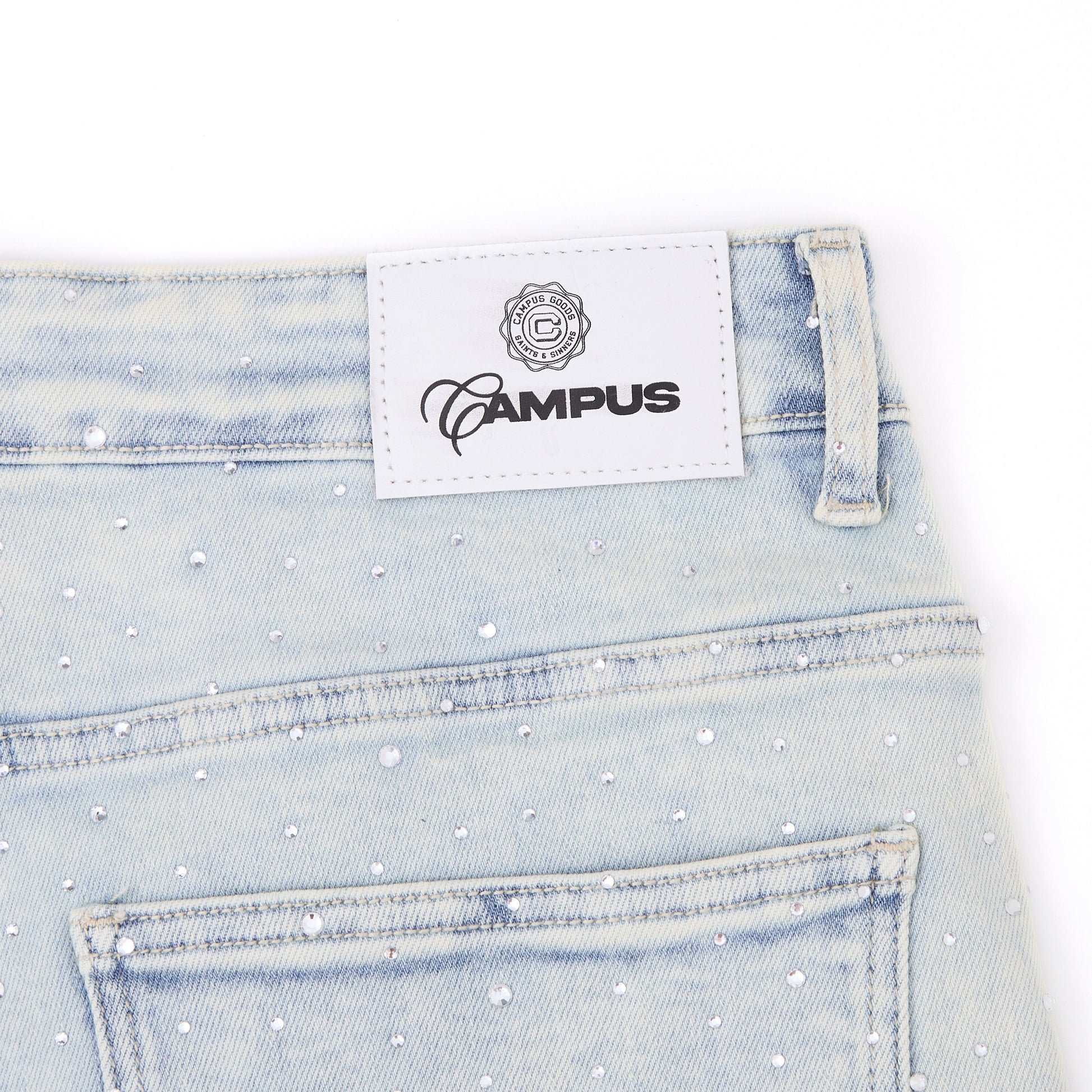 Duaa Kingdom Denim Shorts - 50% OFF.