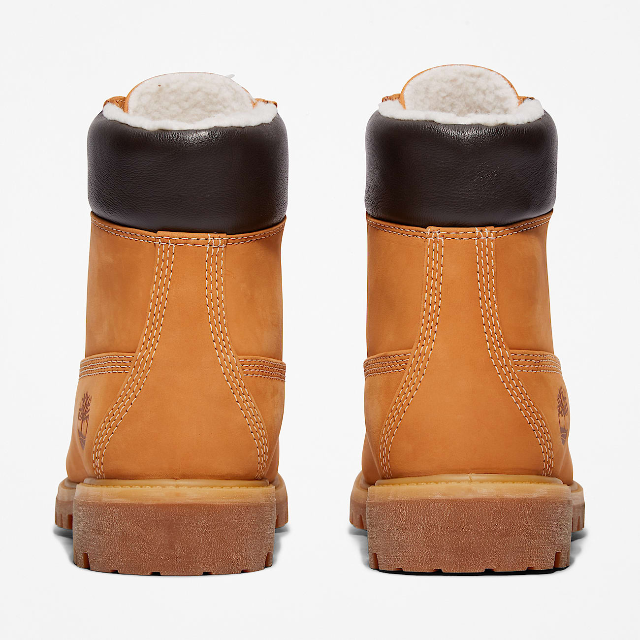Timberland 6-Inch Premium Fur Line Men's Boots Wheat - Save 40%