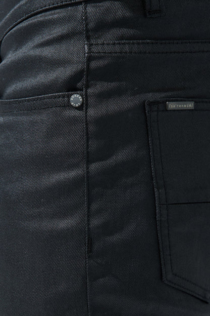 Serenede Caviar 7 Jeans w/ Wax Coating 