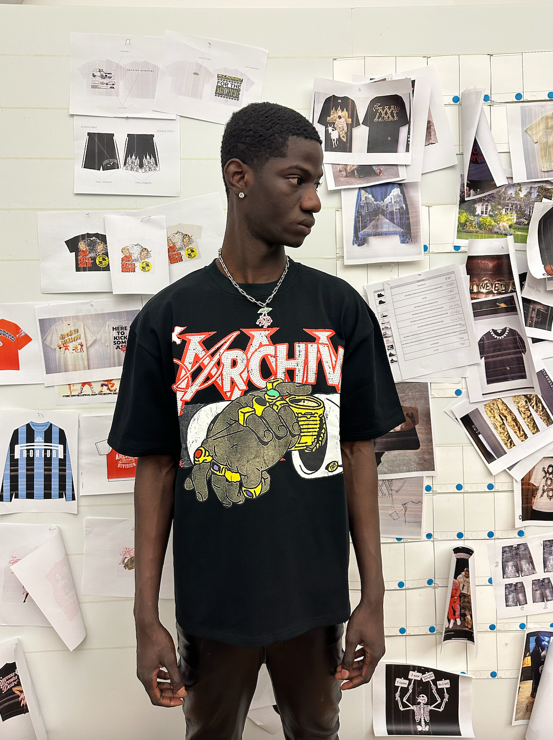 Archive Ministry Mob Ties Tee - Black