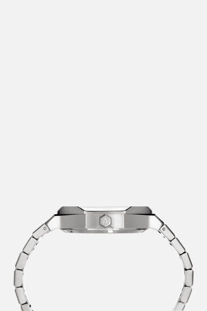 Aura Skeleton 002: Steel/Crystal Watch