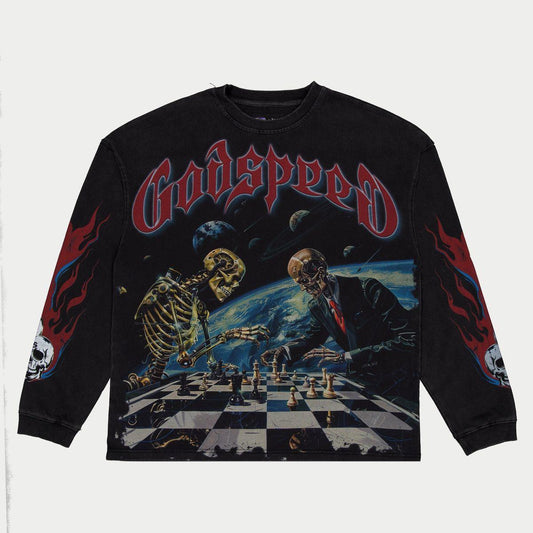 Godspeed Checkmate Long Sleeve Tee