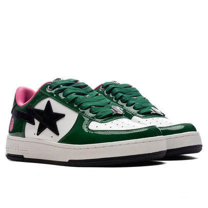 Bape Sta #1 Shiny-Patent Leather Shoes 