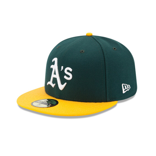 NEW ERA AUTHENTIC COLLECTION OAKLAND ATHLETICS ON-FIELD FITTED HOME HAT 70361054 