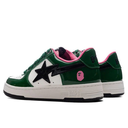 Bape Sta #1 Shiny-Patent Leather Shoes 