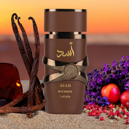 Lattafa Asad Bourbon 3.4 oz 