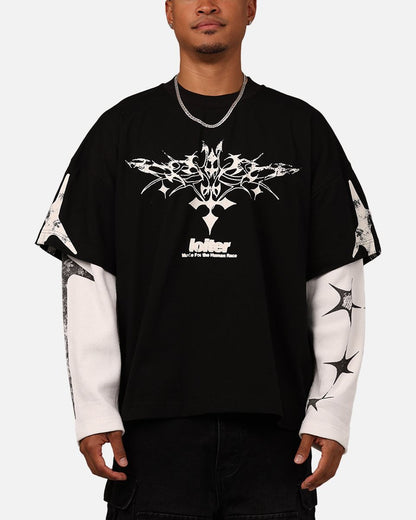 Loiter Seek & Destroy Long Sleeve Vintage Tee 