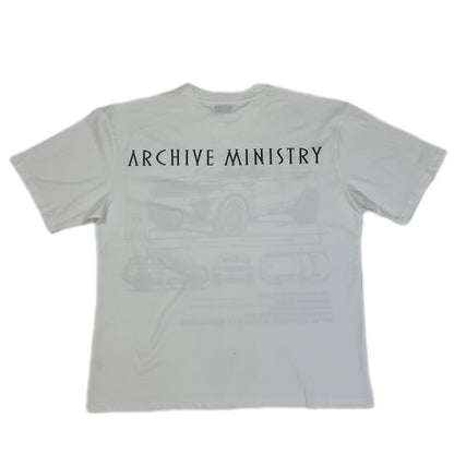 Archive Ministry Rover Tee - White
