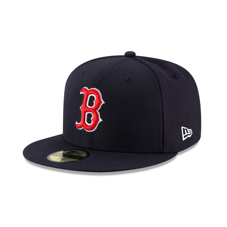 NEW ERA 59FIFTY AUTHENTIC COLLECTION BOSTON RED SOX ON-FIELD GAME HAT - NAVY 70331911 