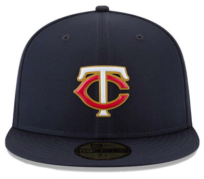 NEW ERA 59FIFTY AUTHENTIC COLLECTION MINNESOTA TWINS ON-FIELD HOME HAT - NAVY ALT 70361065 
