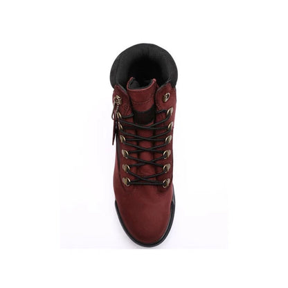 Timberland Field Boot High Top Burgundy - 40% OFF