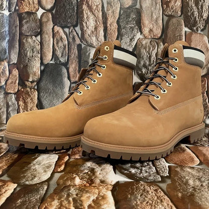 Timberland Construction Heritage Edition High Top Boot Wheat - 40% OFF